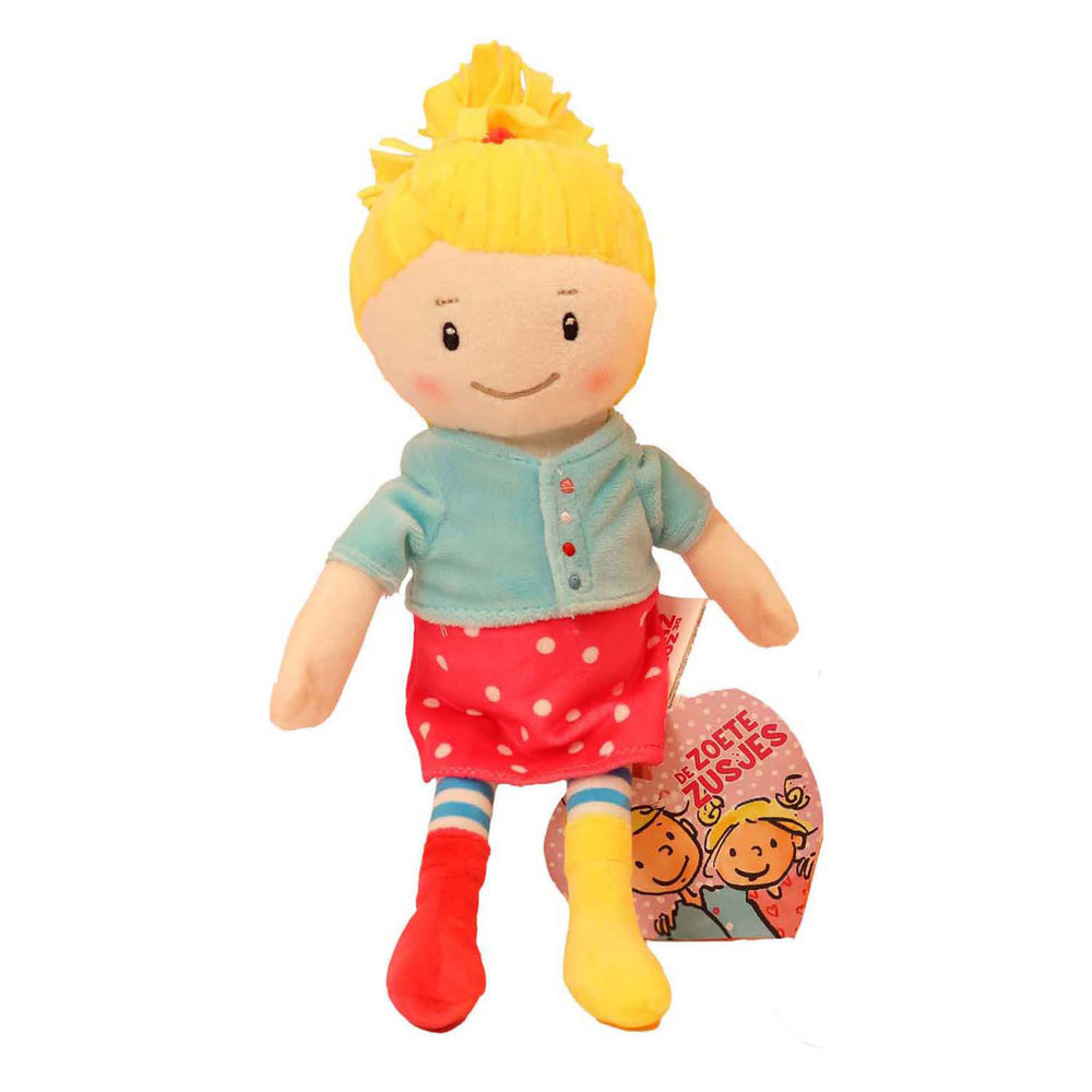 De zoete zusjes pluchen knuffel saar - 25cm