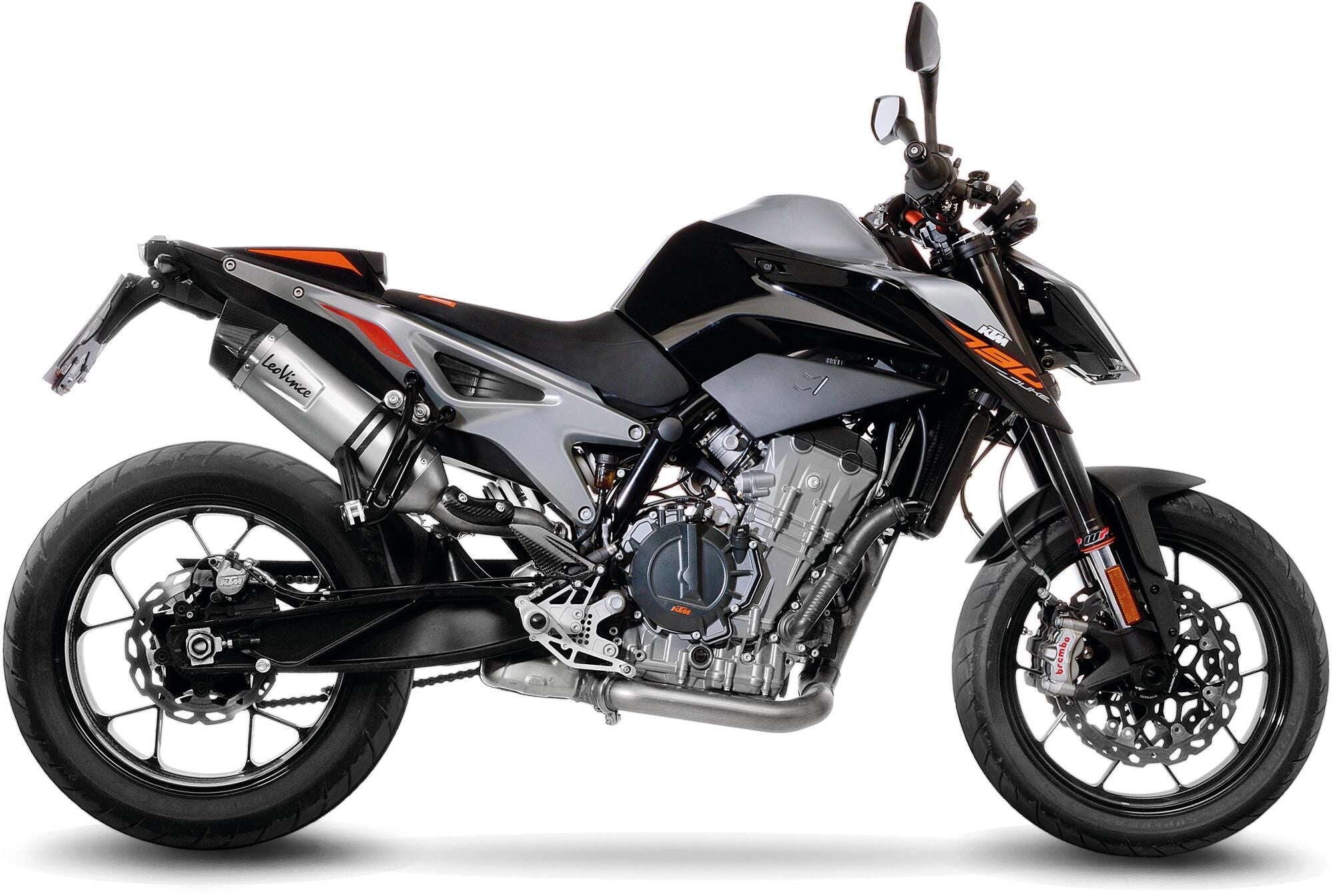 Leovince geluiddemper sbk lv one evo ii schalld leo slipon lv one inox