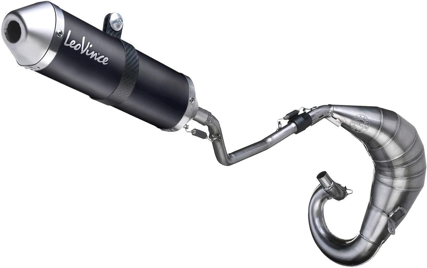 LeoVince Uitlaat Derby Senda DRD Extreme 'X-FIGHT 3228 Black Edition