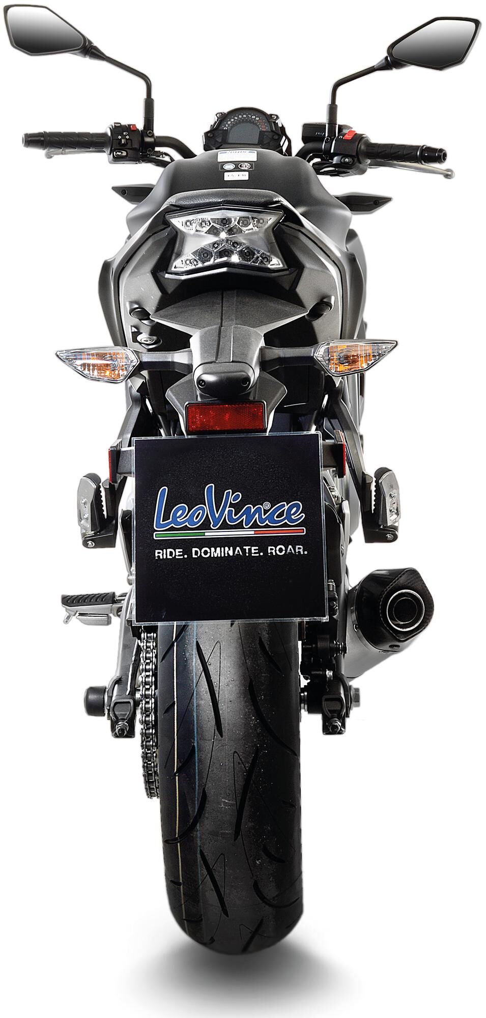 Leovince geluiddemper sbk lv one evo ii schalld leo compl lv one inox