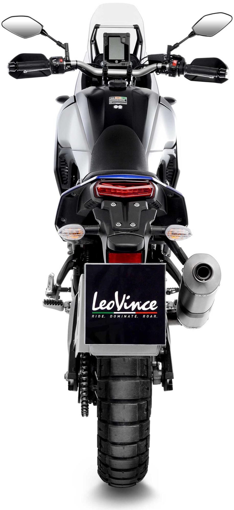 Leovince geluiddemper sbk lv one evo ii schalld leo slipon lv one inox