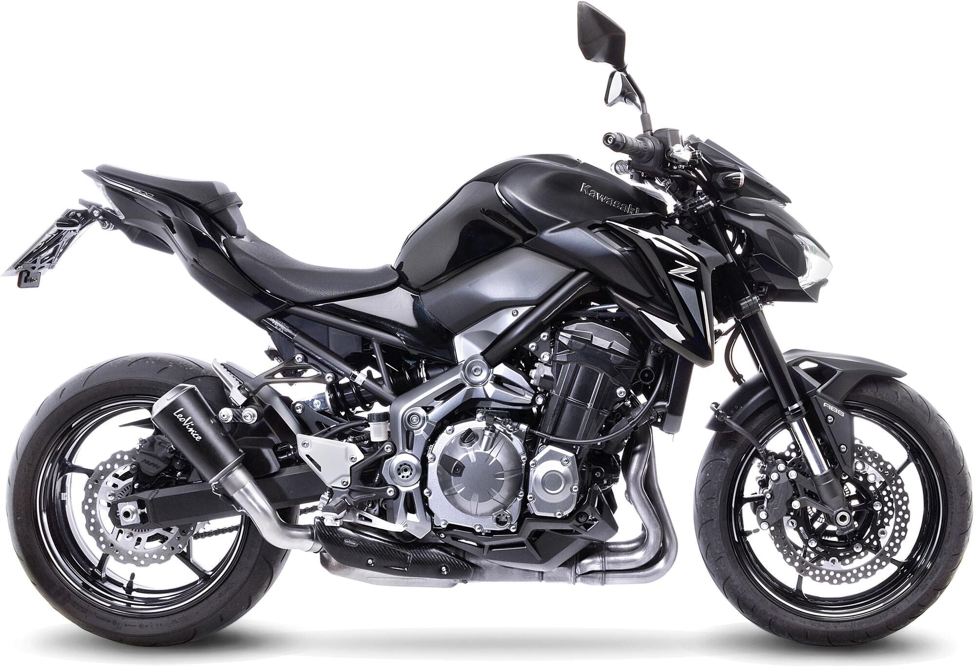 Leovince geluiddemper sbk lv-10 black edition schalld leo slipon lv-10 sw-si