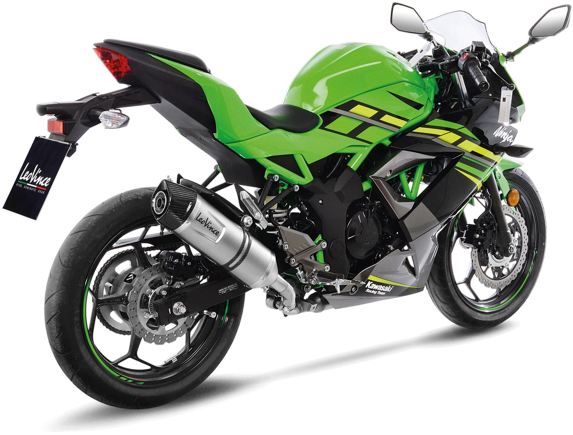 Leovince geluiddemper sbk lv one evo ii schalld leo slipon lv one inox