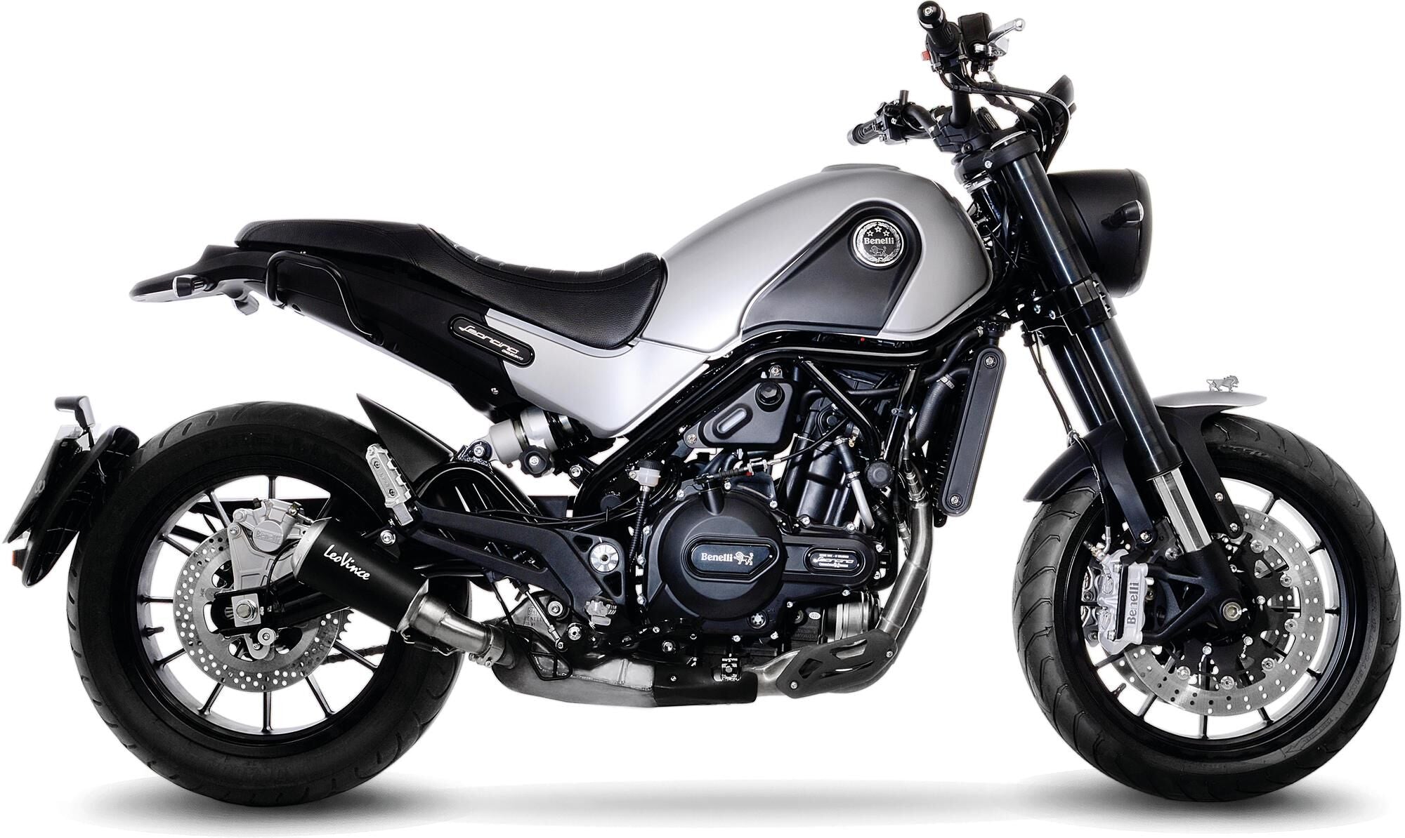 Leovince geluiddemper sbk lv-10 black edition schalld leo slipon lv-10 sw-si