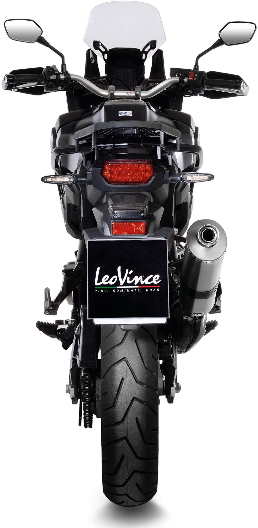 Leovince geluiddemper sbk lv one evo ii schalld leo slipon lv one inox