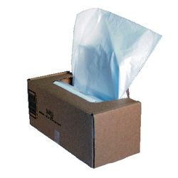 Opvangzakken voor papierversnipperaars fellows 36056, 94 l transparant