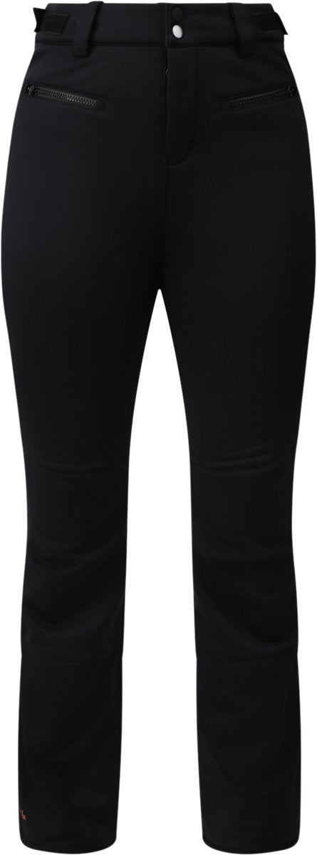 Brunotti - coldlake softshell ski broek - dames - black - slim fit - fleece lining - 10k waterproof - xxl