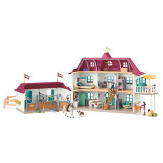 Schleich 42706 Landhuis en stal aan het meer