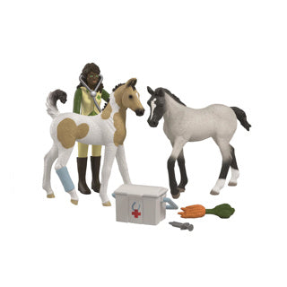 Schleich horse club sarah's eerste hulp kit 42777