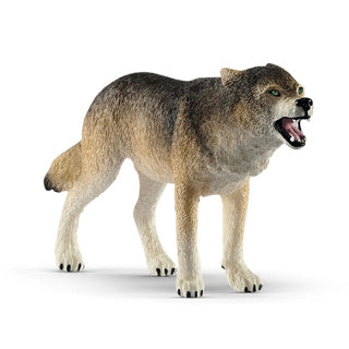 Schleich wild life - wolf - speelfiguur - kinderspeelgoed voor jongens en meisjes - 3 tot 8 jaar - 14821