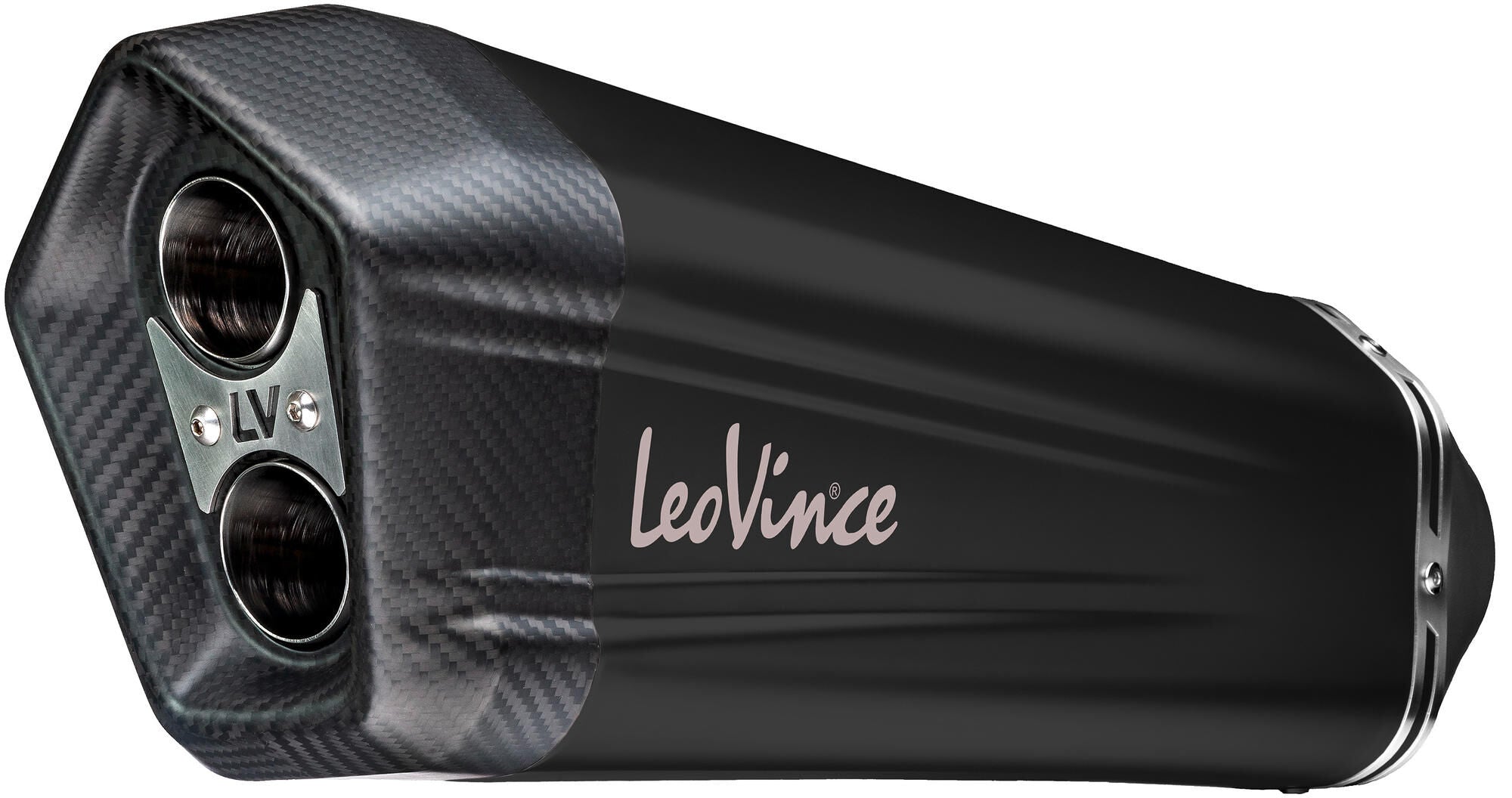 Leovince geluiddemper sbk lv-12 black edition schalld leo slipon lv-12 sw