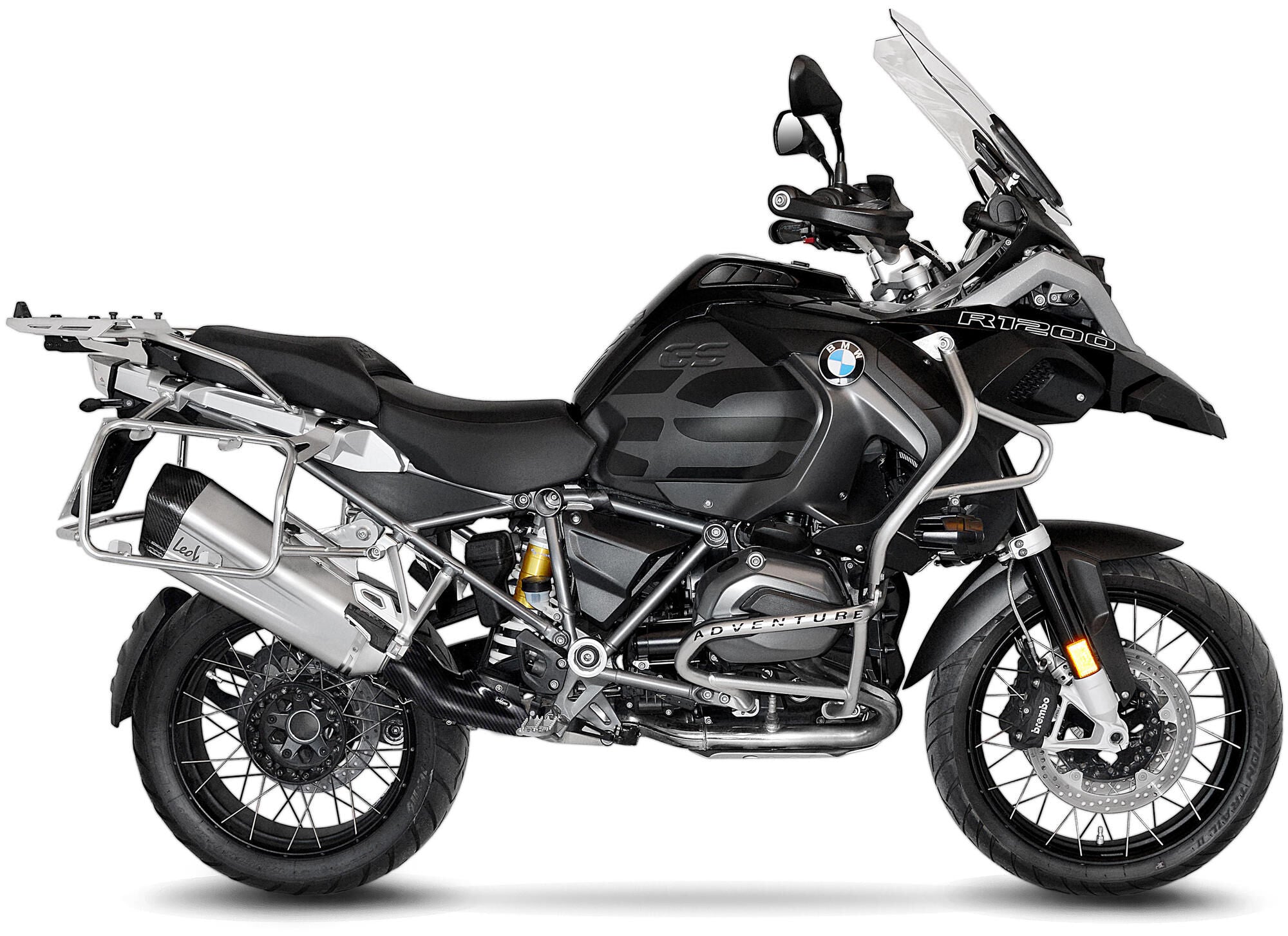 Leovince geluiddemper sbk lv-12 schalld leo slipon lv-12 inox