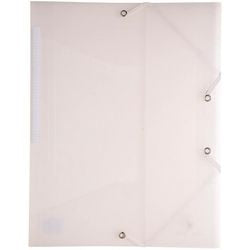 3-flap mappen exacompta a4 gevlamd karton transparant