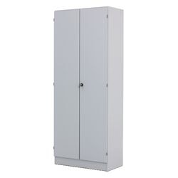 Kast niceday future 4 legborden 80x42x200,4cm lichtgrijs