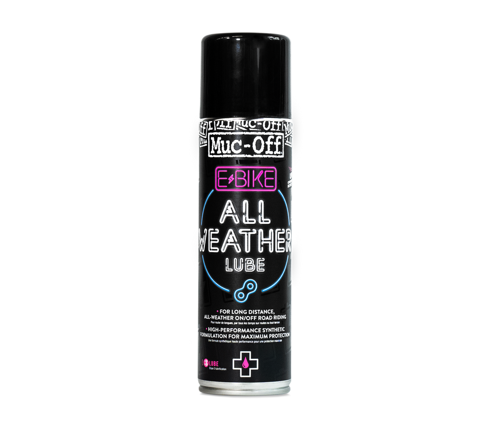Muc-off kettingolie e-bike all weather chain lube spuitbus 250ml
