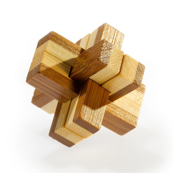 Eureka 3D Bamboo Brain Teaser Knotty ***