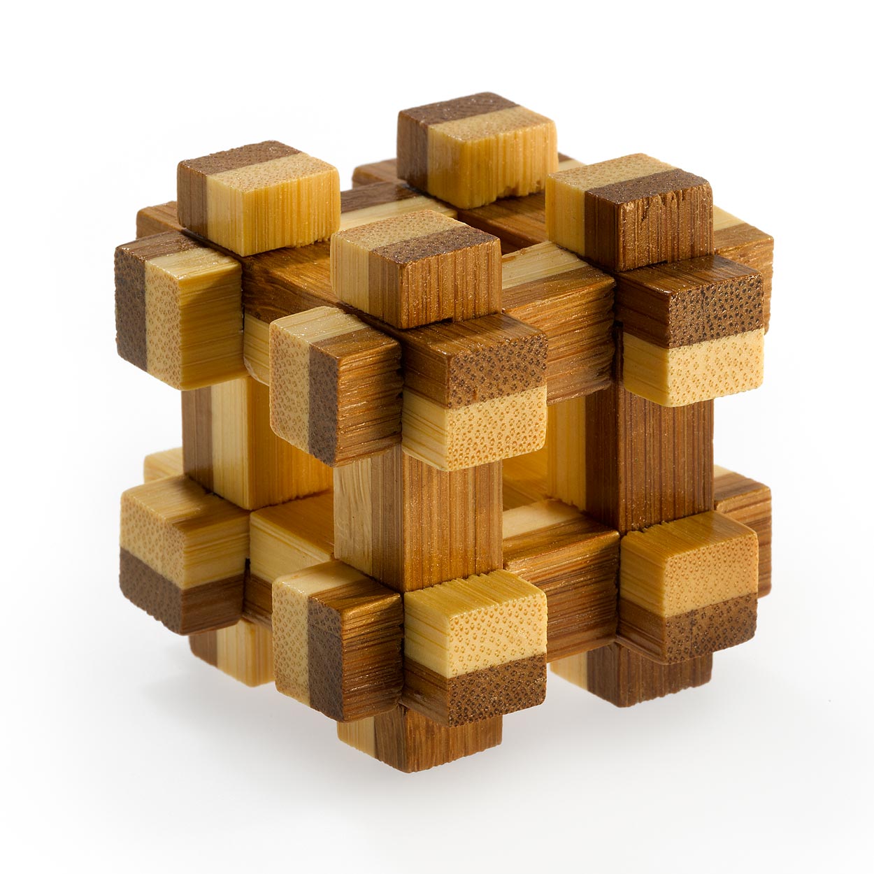 Eureka 3D Bamboe Breinpuzzel Gevangenishuis ****