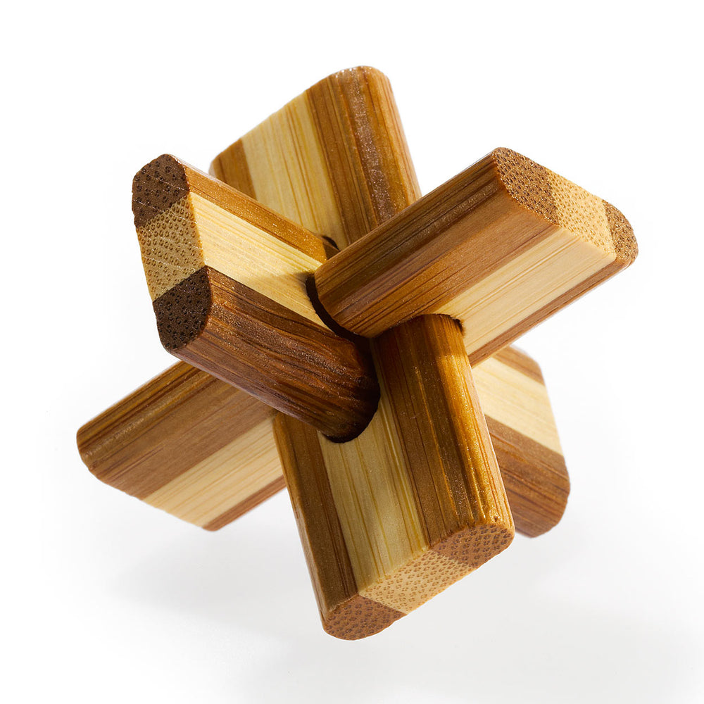 Eureka 3D Bamboe Breinpuzzel Doublecross **