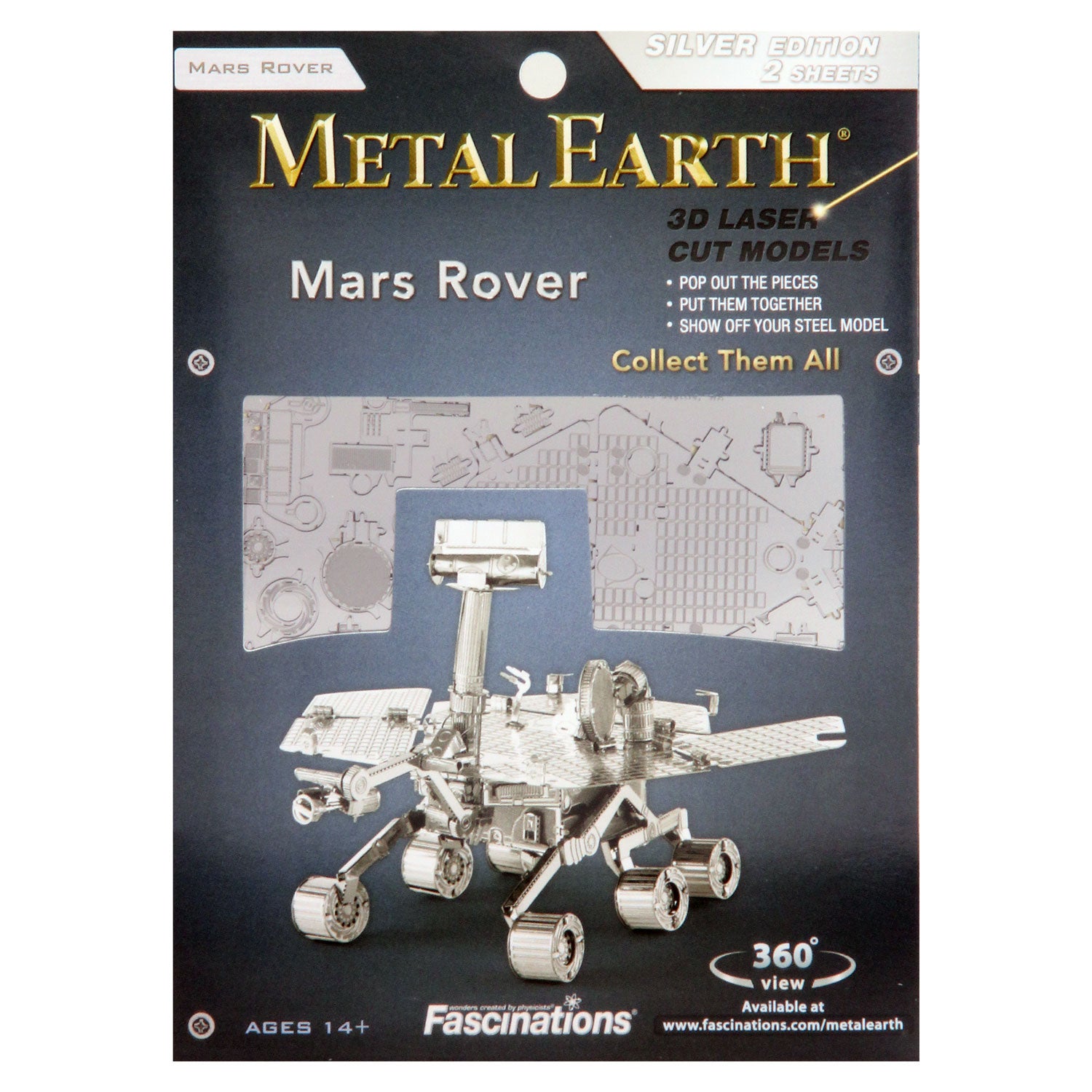Eureka metalen aarde Marsrover