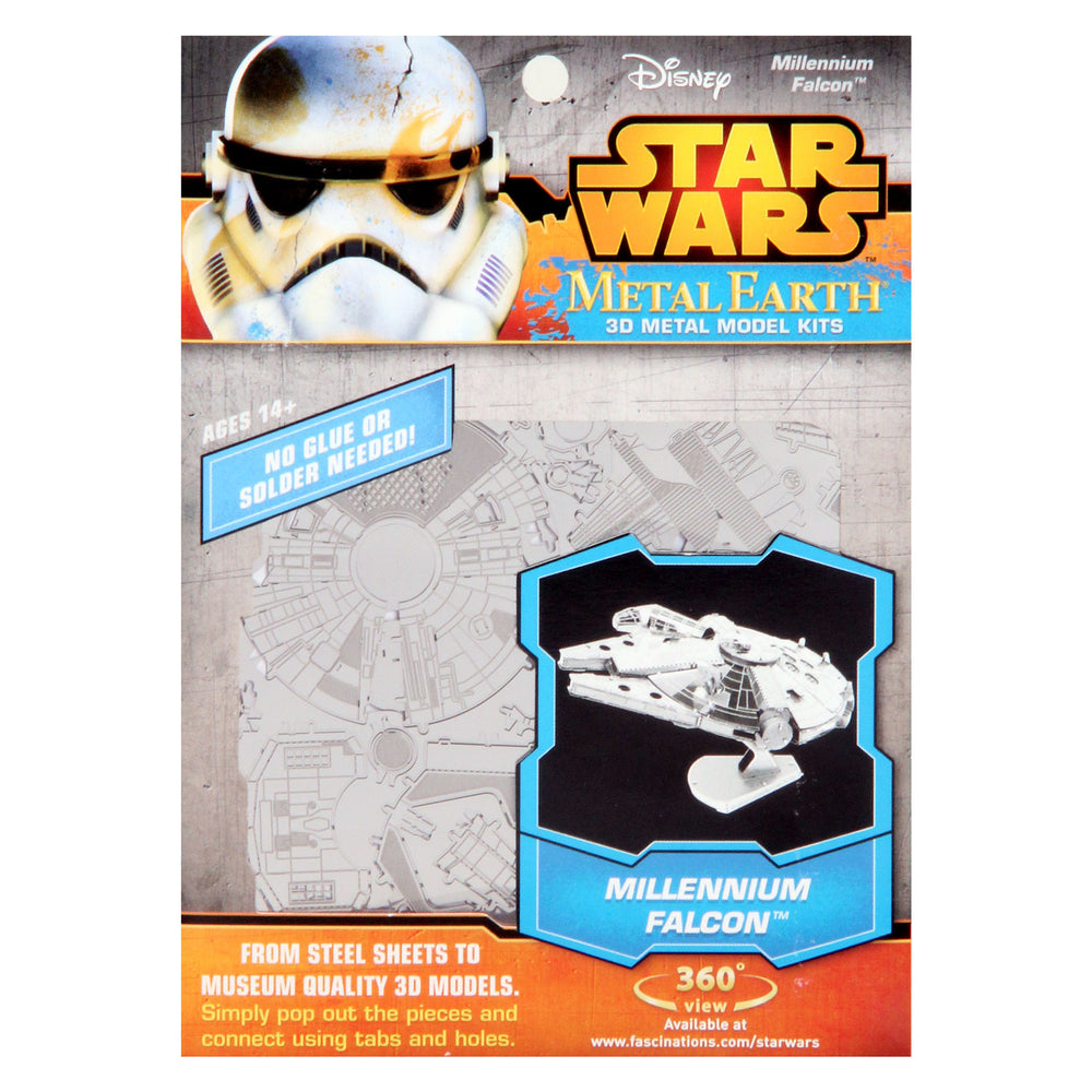 Eureka metal earth star wars millennium falcon