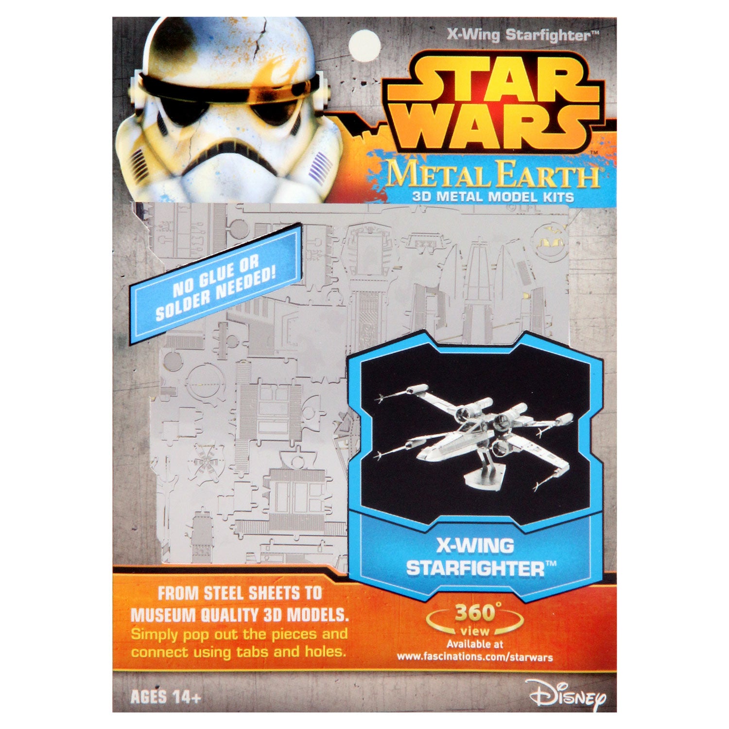 Eureka metal aarde star wars x-wing