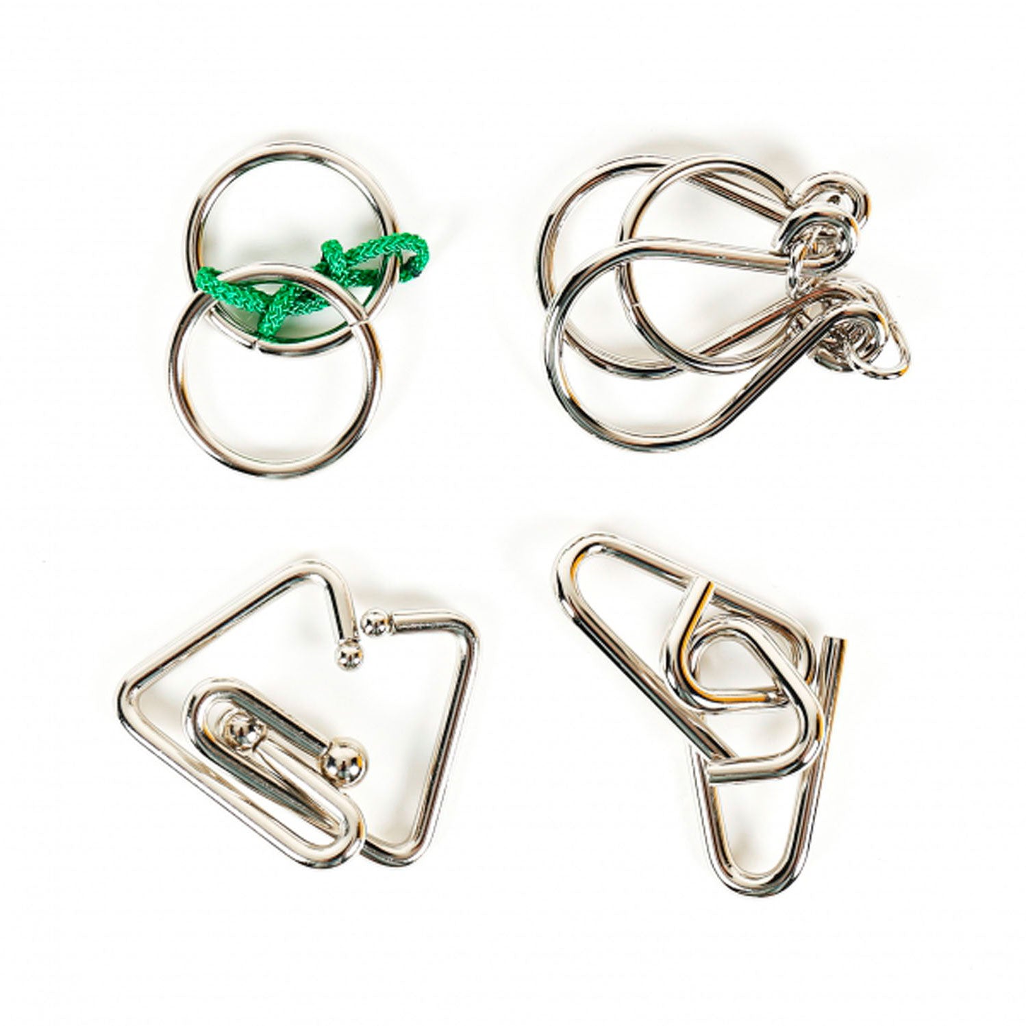 Metalen Breinpuzzels Junior, 4e.