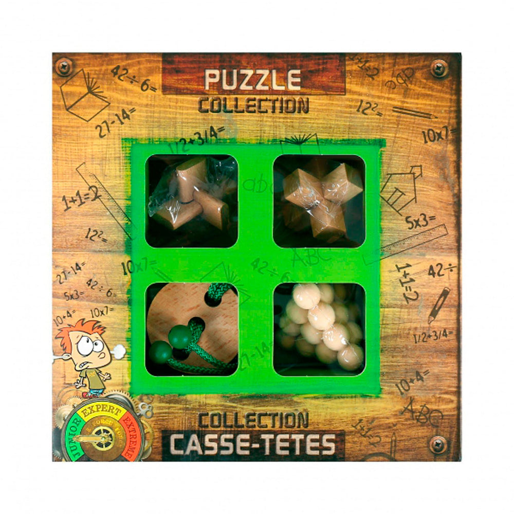 Eureka Houten Breinpuzzels Junior, 4e.