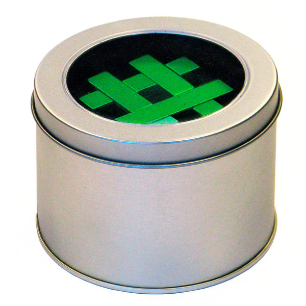 Eureka brain puzzle metal in a tin - hashtag **