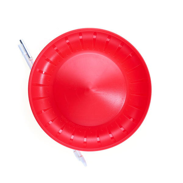 Eureka Acrobat balance board with stick - red
