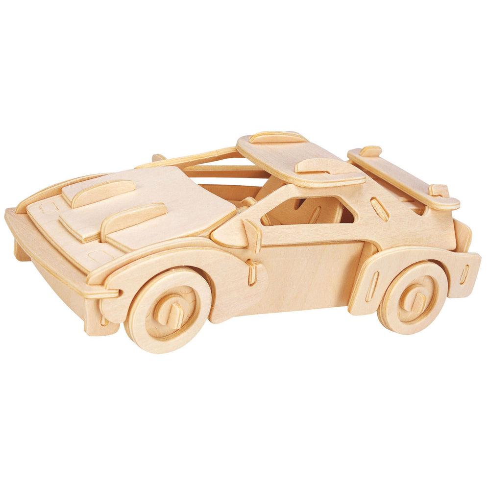 Gepetto's Werkplaats Houten Bouwpakket 3D - Raceauto