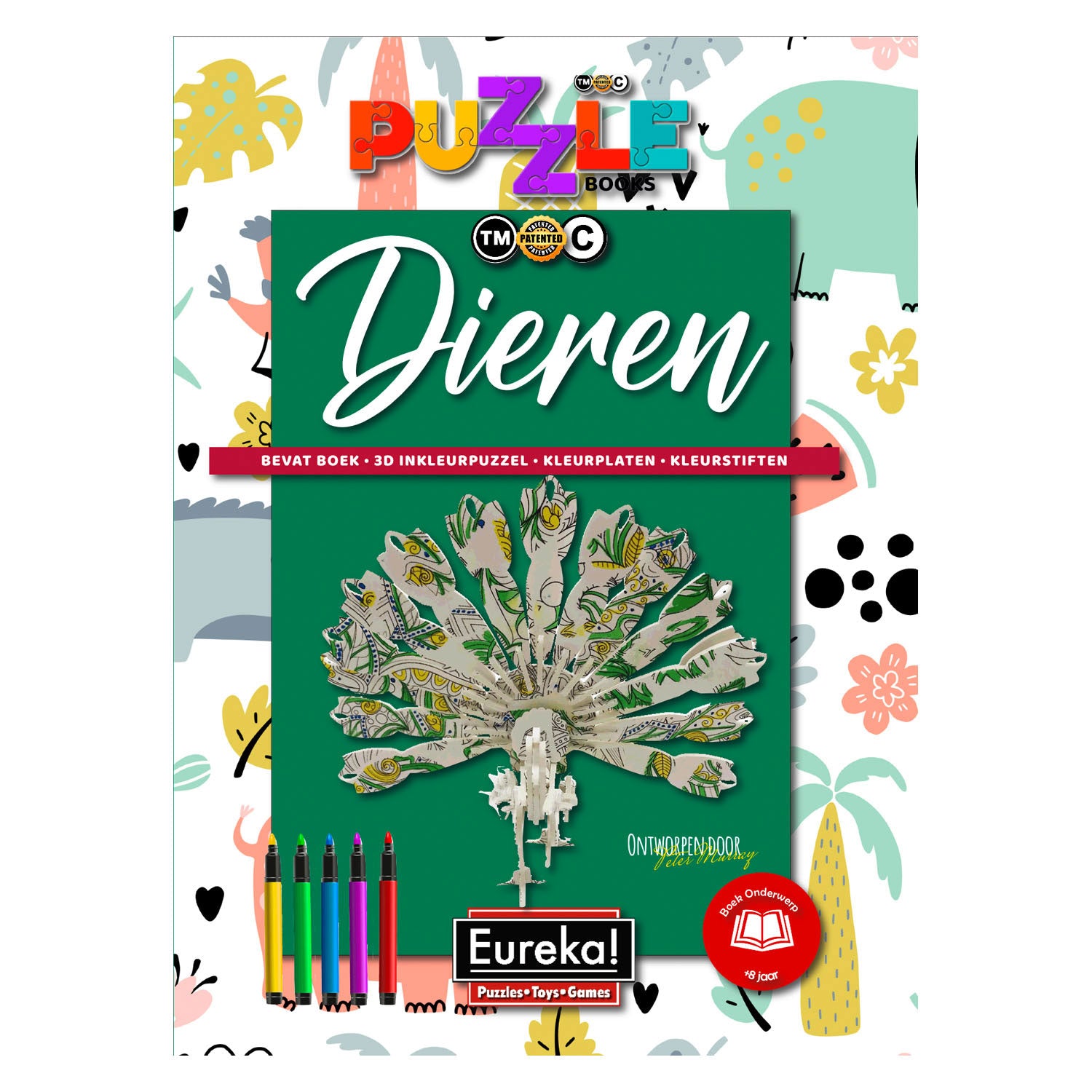 Eureka 3D Puzzelboeken - Dieren