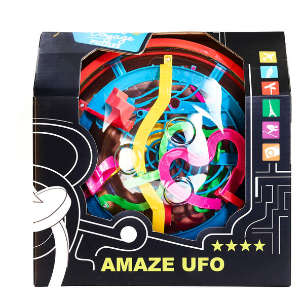 Eureka brain puzzle amaze ufo**** (1-45-99 steps)