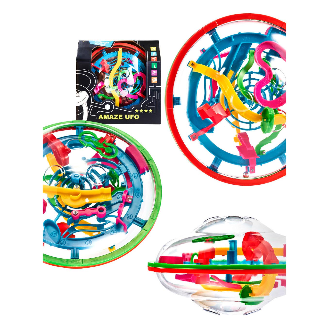 Breinpuzzel Amaze UFO**** (1-45-99 stappen)