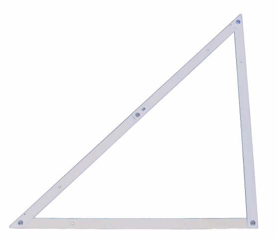 Stanley handgereedschap opvouwbare bouwhaak aluminium - 1-45-013