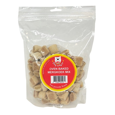 Hondensnoepjes ovengebakken mergkoekmix