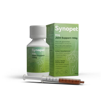 Synopet hondengewrichtssteun honden tot 10 kg