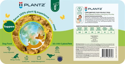 Henart plantz toppers kip-achtig zakje