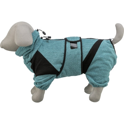Trixie badjas huisoverall badstof benzine
