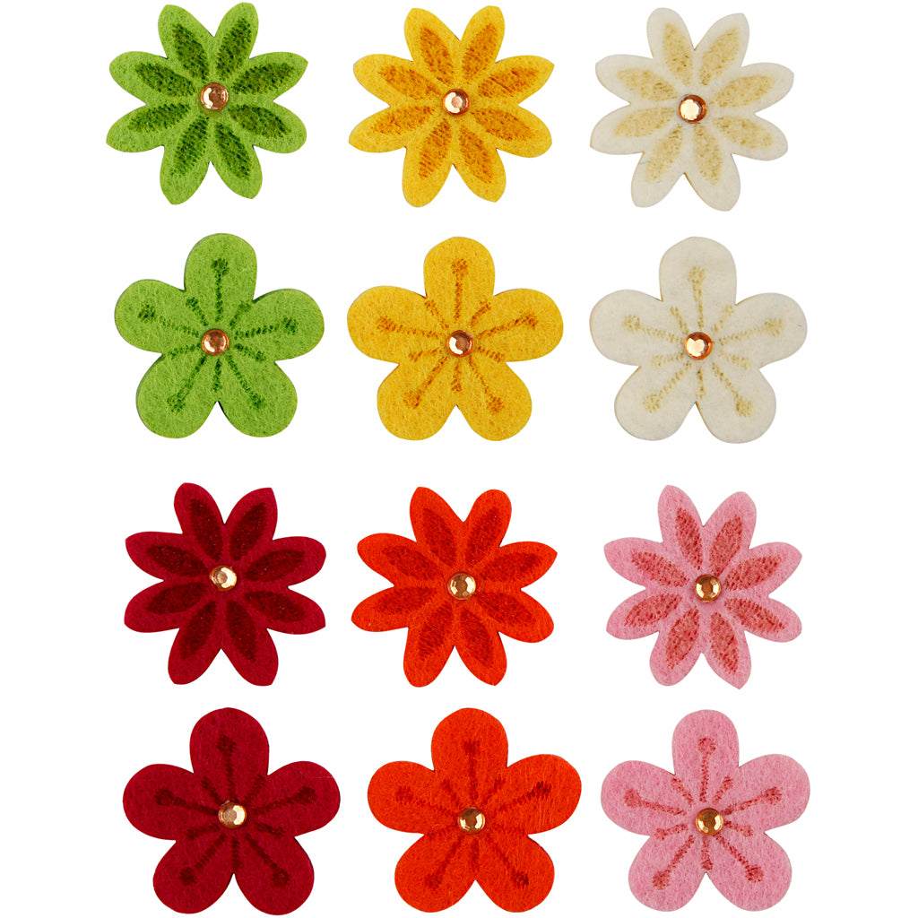 Https: www.cchobby.nl bloemen-van-vilt-met-strassteen-d-30-mm-dikte-2-5-mm-120-stuk-1-doos