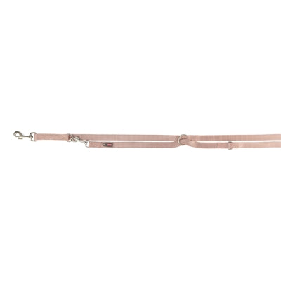 Trixie hondenriem premium verstelbaar blush roze