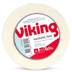 Afplaktape viking 4513818 50000 mm gebroken wit