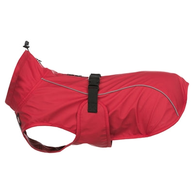 Trixie regenjas hond vimy rood