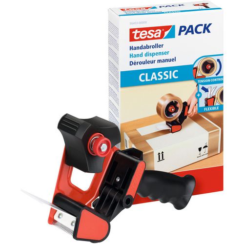 Tesa tape dispenser 56403 zwart, rood