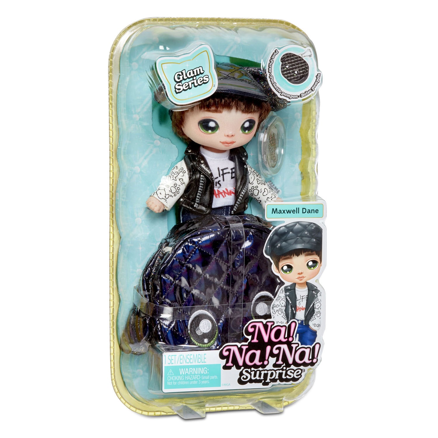 MGA Entertainment Na! Nee! Nee! Verrassing 2in1 Glam-serie Maxwell Dane