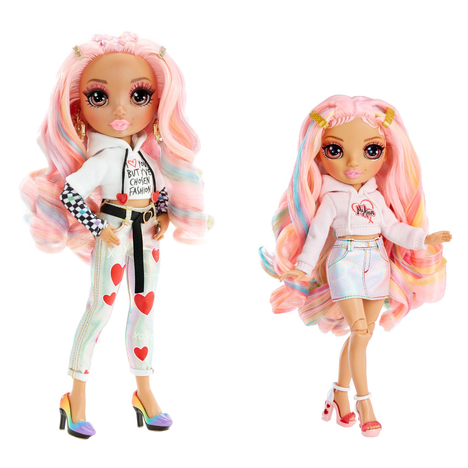 Regenboog Hoge Junior Hoge Modepop - Kia