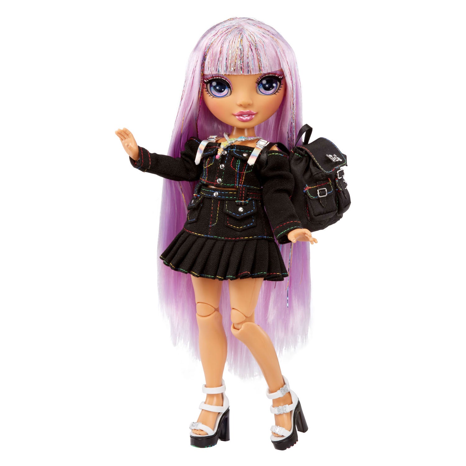 Regenboog Hoge Junior Hoge Modepop - Avery