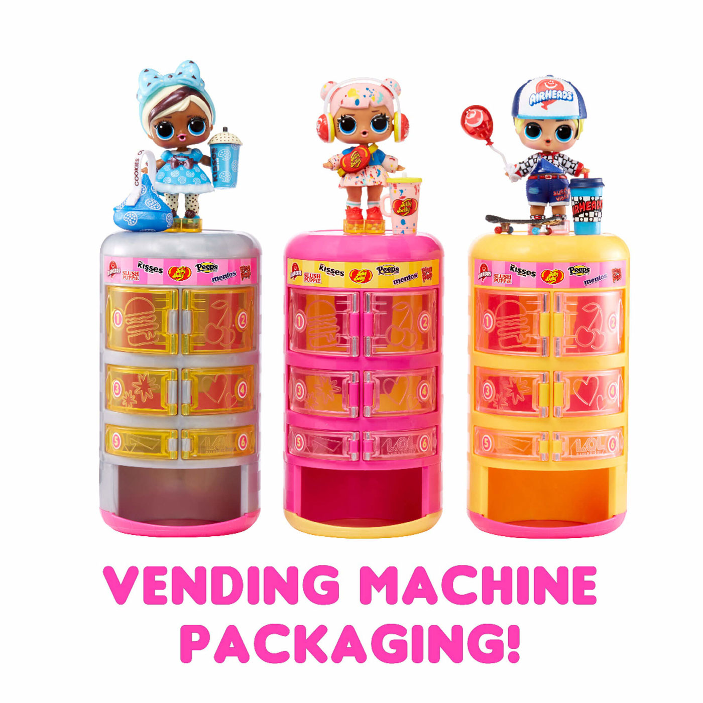 LOL Surprise houdt van mini snoepjes Surprise-O-Matic mini pop