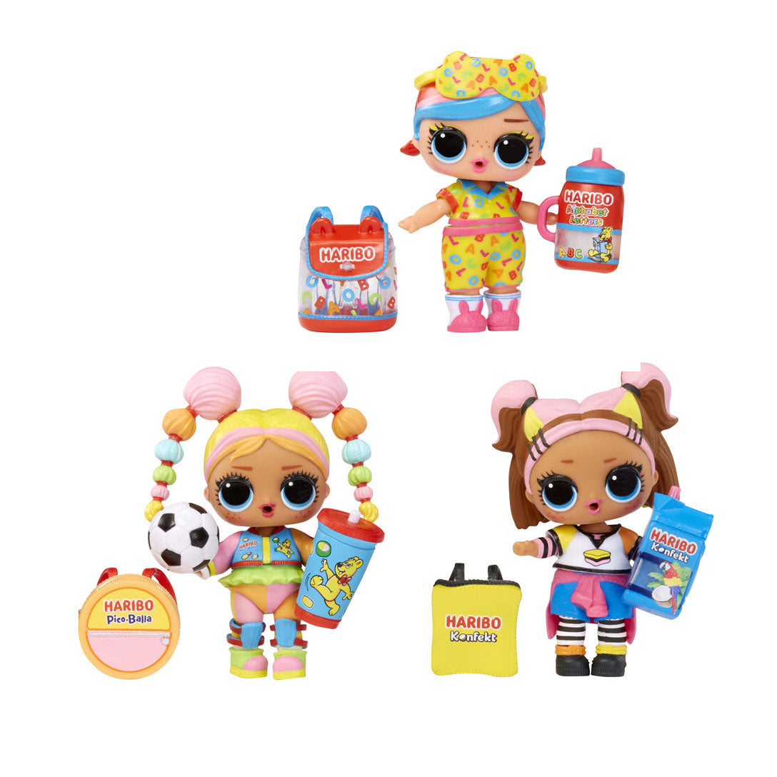 LOL Surprise houdt van mini snoepjes X Haribo Mini Pop