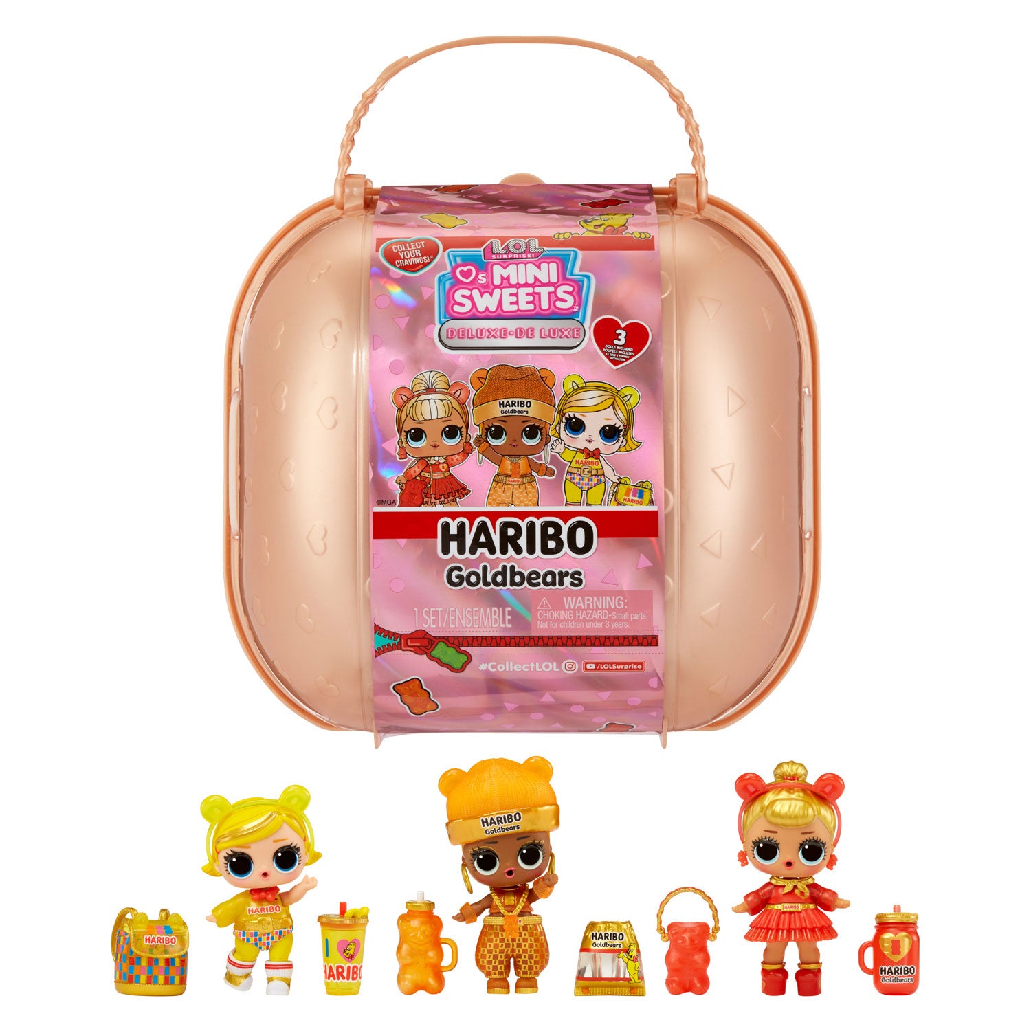 LOL Surprise houdt van Mini Pop Sweets X Haribo Deluxe - Goldbears