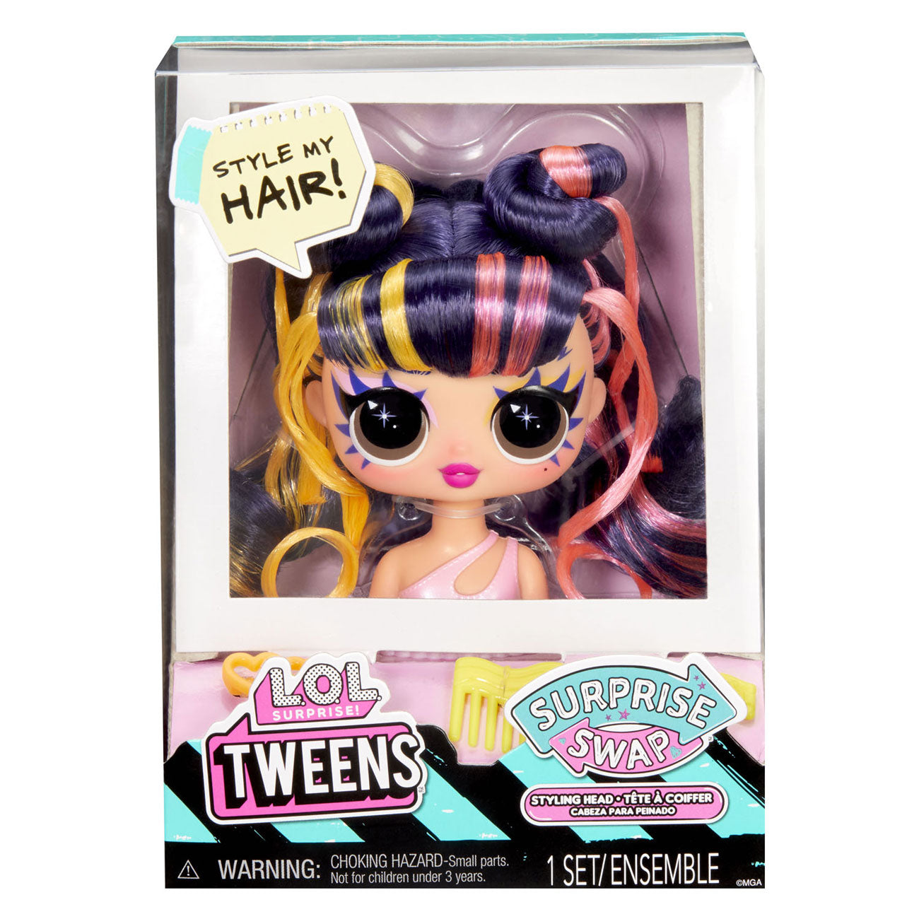 LOL Surprise Tweens Surprise Swap Styling Kaphoofd